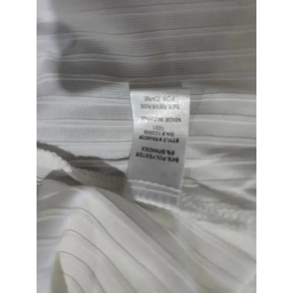 Heart & Hips women's white high neck sleeveless raceback layering tank top small - Picture 5 of 6